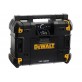 DeWALT TSTAK radijo grotuvas DAB+, BLUETOOTH